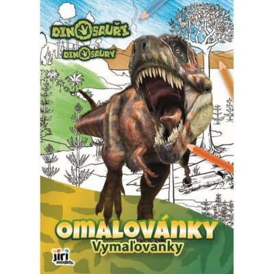 JM MODELS Omalovánky A4 Dinosauři