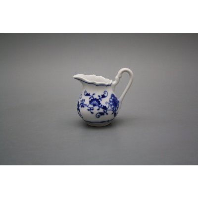Český porcelán Mlékovka vysoká 0,08l Rokoko Cibulák – Zboží Dáma
