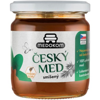 Medokom Český med smíšený 500 g – Zboží Dáma