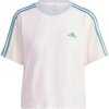Dámská Trička adidas T-Shirt Essentials 3-Stripes IM0364 Růžová