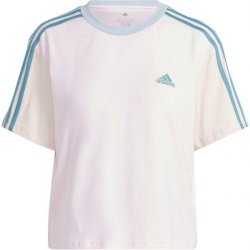 adidas T-Shirt Essentials 3-Stripes IM0364 Růžová