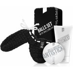 Angry Beards Komplexní péče o kule + kulesvetr dárková sada Antistick 55 g + Antisweat 75 ml + Kulesvetr dárková sada – Zboží Dáma