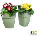 elho Květináč Vibia Campana Flower Twin pistáciově zelený 21 x 27 x 38 cm