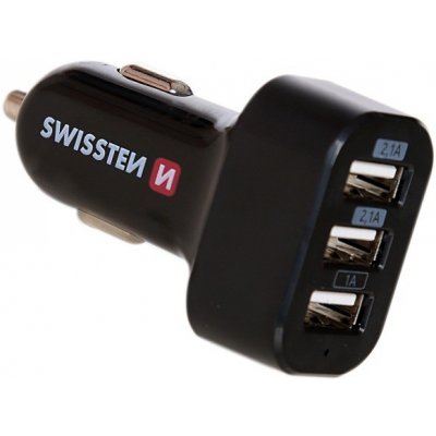 Swissten USB nabíječka do auta 12/24V 5200 mA – Zbozi.Blesk.cz