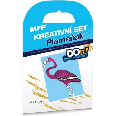 MFP 1041996 kreativní set Plameňák fóliová technika – Hledejceny.cz