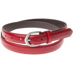 NovaKabelka.cz Cintura Sottile fialová dámský kožený pásek černá – Zboží Mobilmania