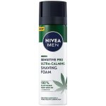 Nivea Men Sensitive Pro Ultra pěna na holení s konopným olejem 200 ml – Zboží Dáma