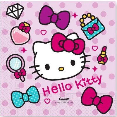 Procos Ubrousky Hello Kitty 33x33cm 20ks – Zboží Dáma