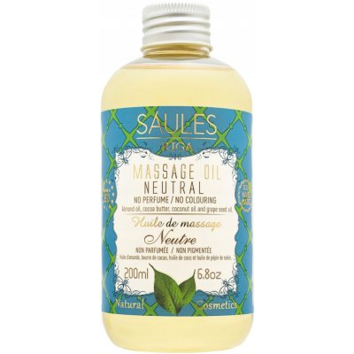 LOTYŠSKÝ Přírodní MASÁŽNÍ OLEJ Bez VŮNĚ neutrální masážní olej 200 Ml – Sleviste.cz