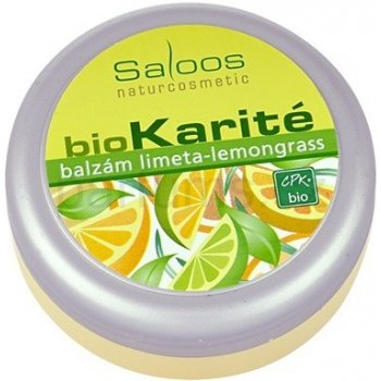 Saloos Bio karité balzám Limeta Lemongrass 19 ml