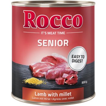 Rocco Senior jehněčí & jáhly 6 x 0,8 kg