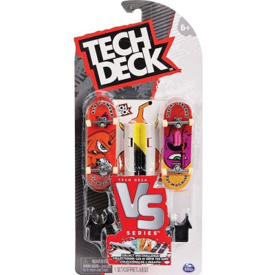 Tech Deck Spin Master Fingerboard Dvojbalení s překážkou Druh fingerboardu TOY MACHINE – Hledejceny.cz