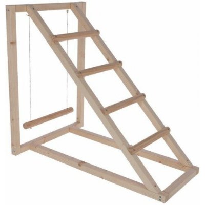Kerbl Dřevěné hřiště pro slepice s houpačkou 85 x 55 x 76 cm – Zboží Dáma