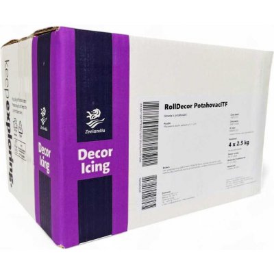 Zeelandia Potahovací hmota Roll Decor Icing 10 kg – Sleviste.cz