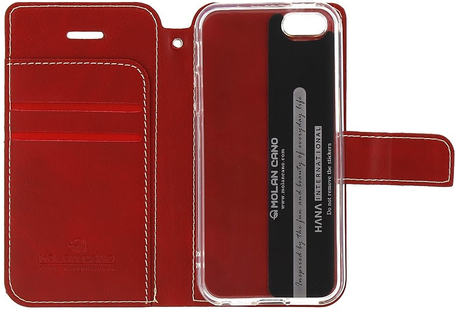 Pouzdro Molan Cano Issue Book Samsung Galaxy A51 Red