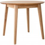 Nábytek z lesa Dubový kulatý jídelní stůl Ortobello 90 cm – Hledejceny.cz