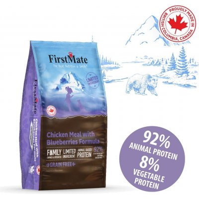 FirstMate Chicken Meal with Blueberries Cat 4,5 kg – Zboží Dáma