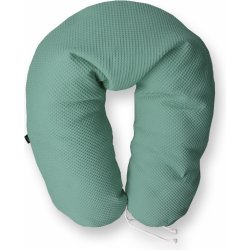 GADEO Kojící a relaxační polštář VAFLE šedo zelená
