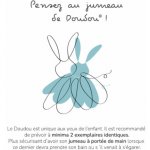 DouDou et Compagnie Paris dárková sada plyšový usínáček růžový medvídek 24 cm – Sleviste.cz
