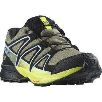 Salomon Speedcross Cswp J L47278900 deep lichen green/black/safety yellow