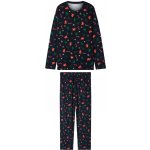 esmara Men pánské vánoční velurové pyžamo navy modrá – Zboží Dáma