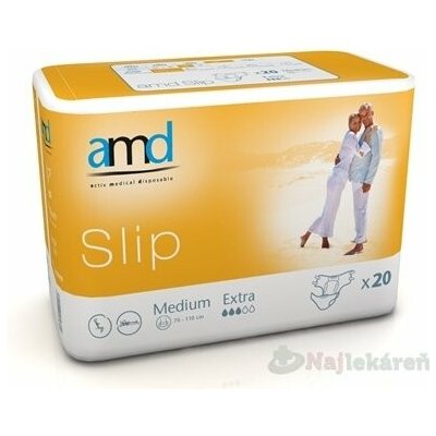 AMD Slip Extra inkontinenční pleny velikost M 20 ks – Zboží Dáma