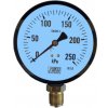 Měření voda, plyn, topení Suku Manometr pr. 100 mm: 0 - 250 KPa