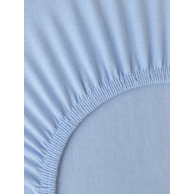 MKLuzkoviny.cz Jersey prostěradlo Classic světle modré 180x200 – Zboží Dáma