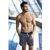 Koupací šortky, boardshorts Koupací šortky Luke námořnický vzor modré