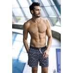 Koupací šortky Luke námořnický vzor modré – Zboží Dáma