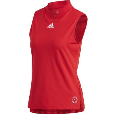 adidas Tennis Match Tank ENG scarlet signal pink – Zboží Mobilmania