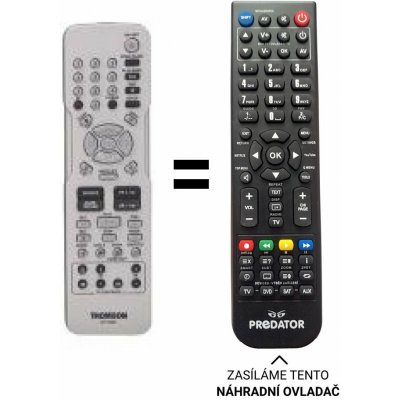 Dálkový ovladač Predátor Thomson DTH8677E DVB-T – Hledejceny.cz