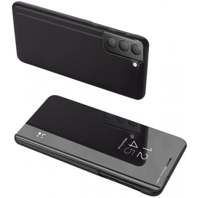 Pouzdro Beweare Clear View Samsung Galaxy S21 FE 5G - černé