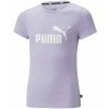 Dětské tričko Puma ESS LOGO TEE G 58702925 – Fialový