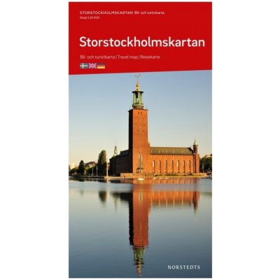 Mapa Stockholm 1:25 000 - Storstockholmskartan – Hledejceny.cz