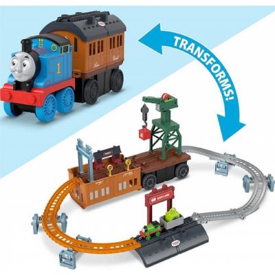 Fisher Price Mašinka Tomáš 2-In-1 Transforming Thomas Playset GXH08 – Zbozi.Blesk.cz