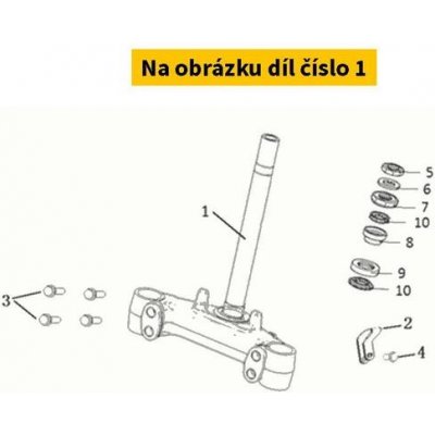 Super Soco Brýle vidlice Super Soco SUx S53200-TAC-A00 | Zboží Auto