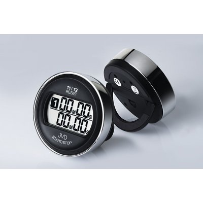 Moderní černo - stříbrná digitální minutka JVD DM59 – Zboží Mobilmania