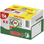 Jar Tablety do myčky Platinum Plus Yellow 6 x 19 ks 114 ks – Zboží Dáma