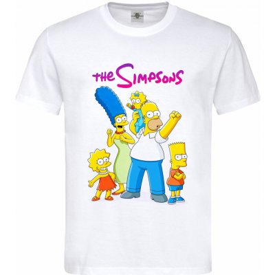 Tričko The Simpsons Bílá – Zboží Mobilmania