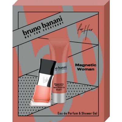 Bruno Banani Magnetic Woman sada EDP 30 ml + sprchový gel 50 ml pro ženy – Zbozi.Blesk.cz