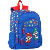Školní batoh Curerůžová batoh Nintendo Mario And Luigi modrá