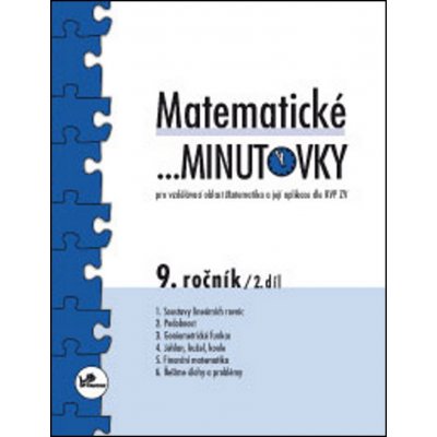 Matematické minutovky 9. ročník / 2. díl – Hledejceny.cz