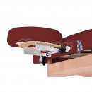 Medimas multifunkční dřevěné masérské lehátko Prosport 3 Deluxe červená