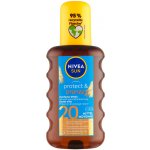 Nivea Sun Protect & Bronze olej na opalování spray podporující zhnědnutí SPF20 200 ml – Zbozi.Blesk.cz