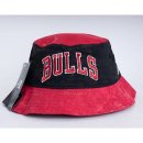 New Era Chicago Bulls Washed Pack Red Bucket Hat Red