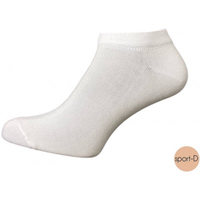 Pondy Bamb20-N nízké bambus funkční ponožky bílé – Zboží Mobilmania