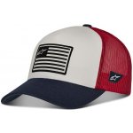 Alpinestars Flag Snapback Trucker White/Navy/Red – Zboží Dáma