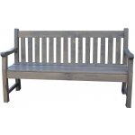 Tradgard Zahradní lavice LONDON šedá 150 cm DS81199381 – Hledejceny.cz