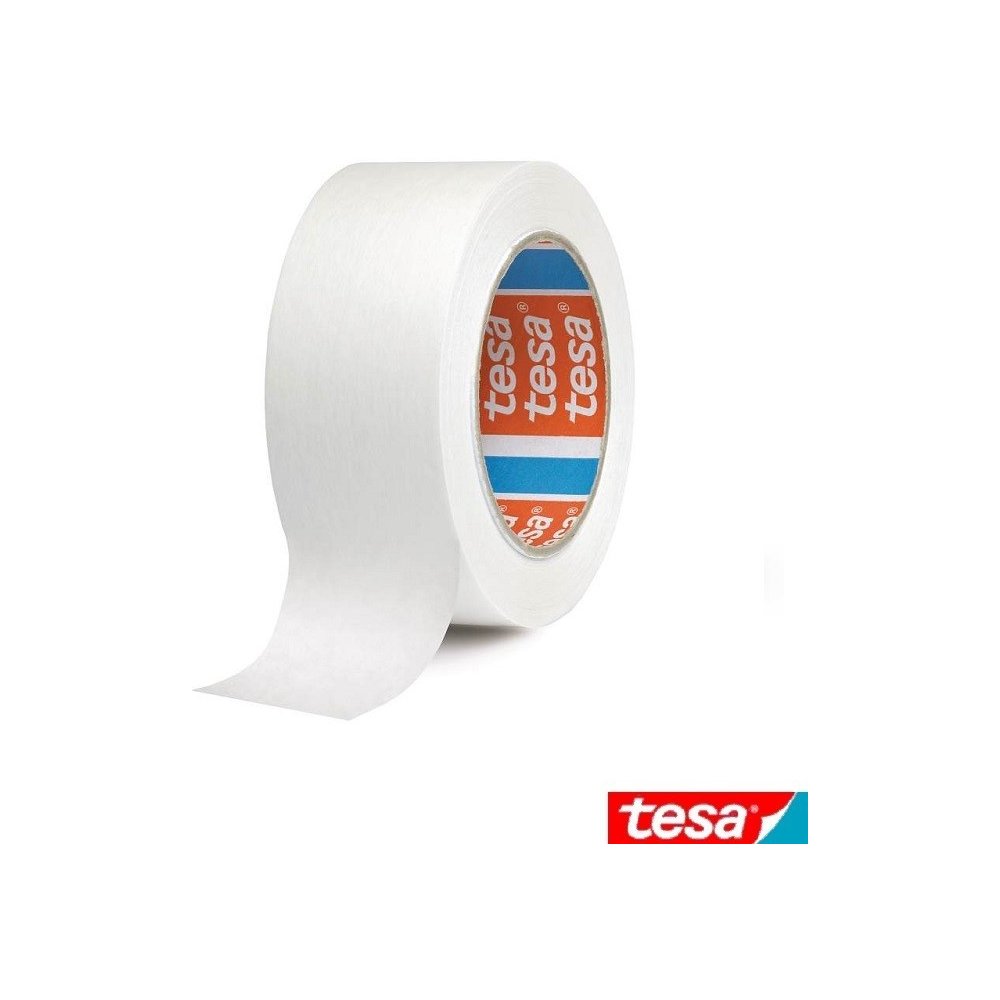 Tesa PV0 papírová balicí páska standardní bílá 50 mm x 50 m — Heureka.cz